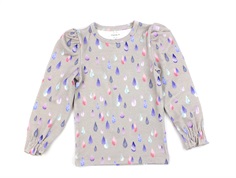 Name It nacreous cloud printed top